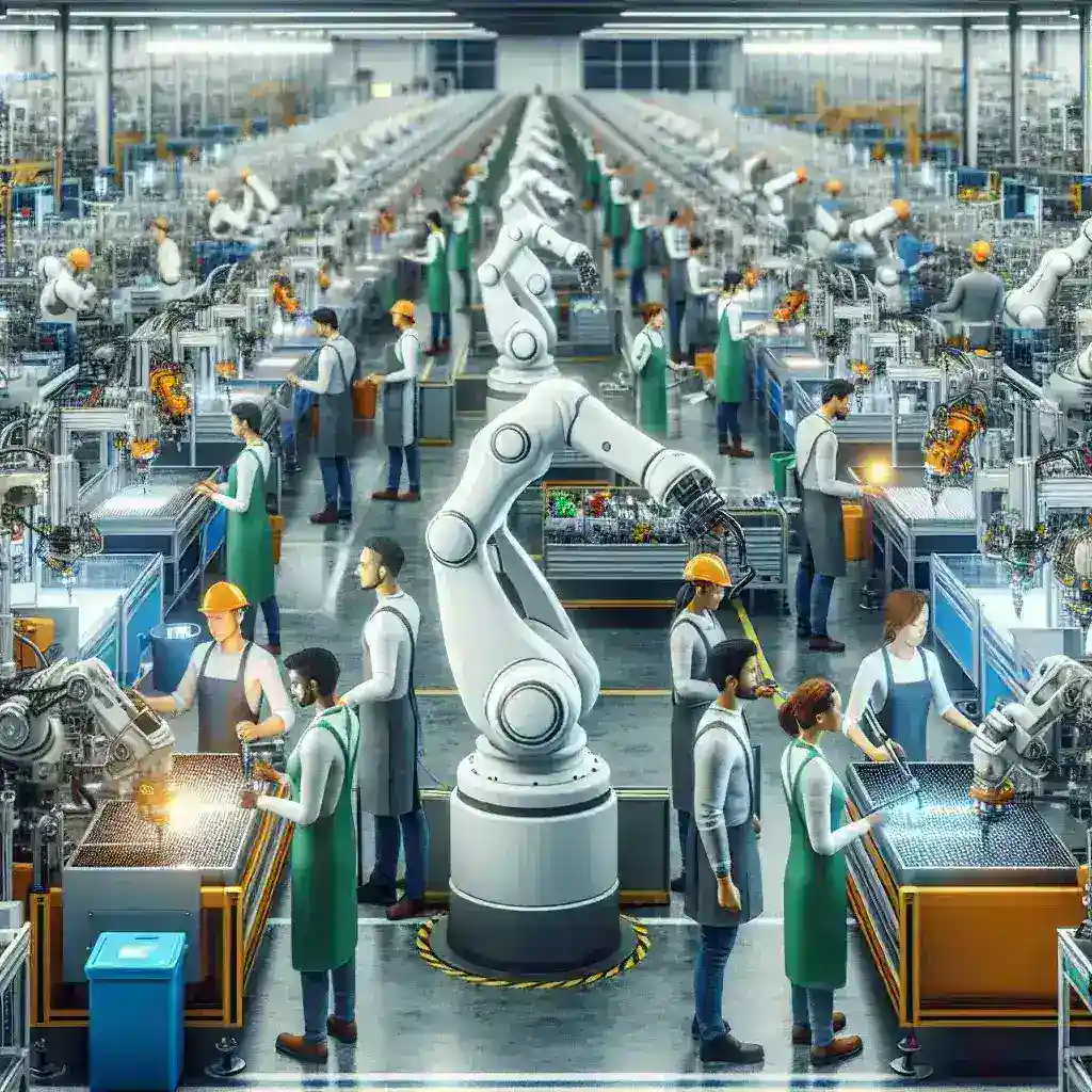 Robótica colaborativa (cobots) em indústrias brasileiras